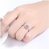 Anneau Gaurosa Femme Fantasy in Argent Zircone SR0118 - SR0118-16